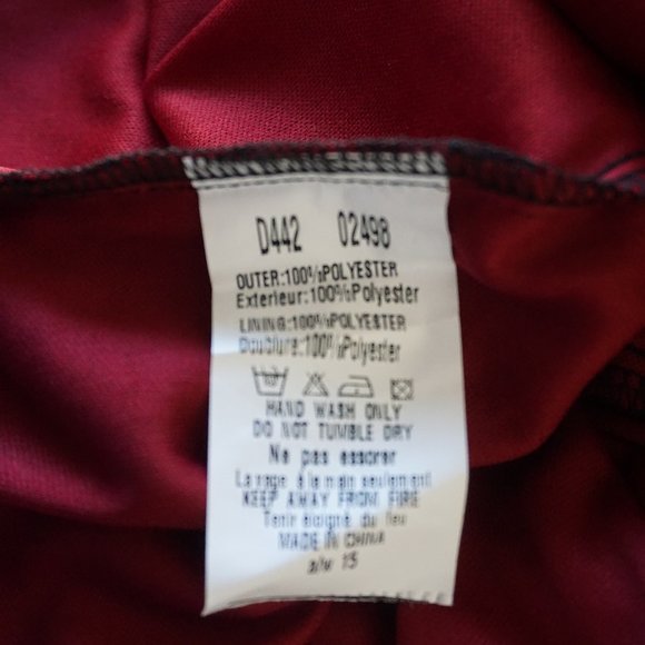 Ax Paris Lace Strappy Bodycon Dress - Black & Red - Picture 7 of 11